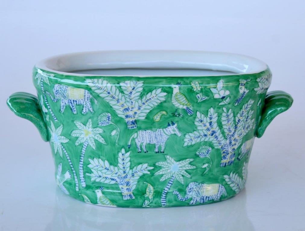 Small Green Animal Foot Bath